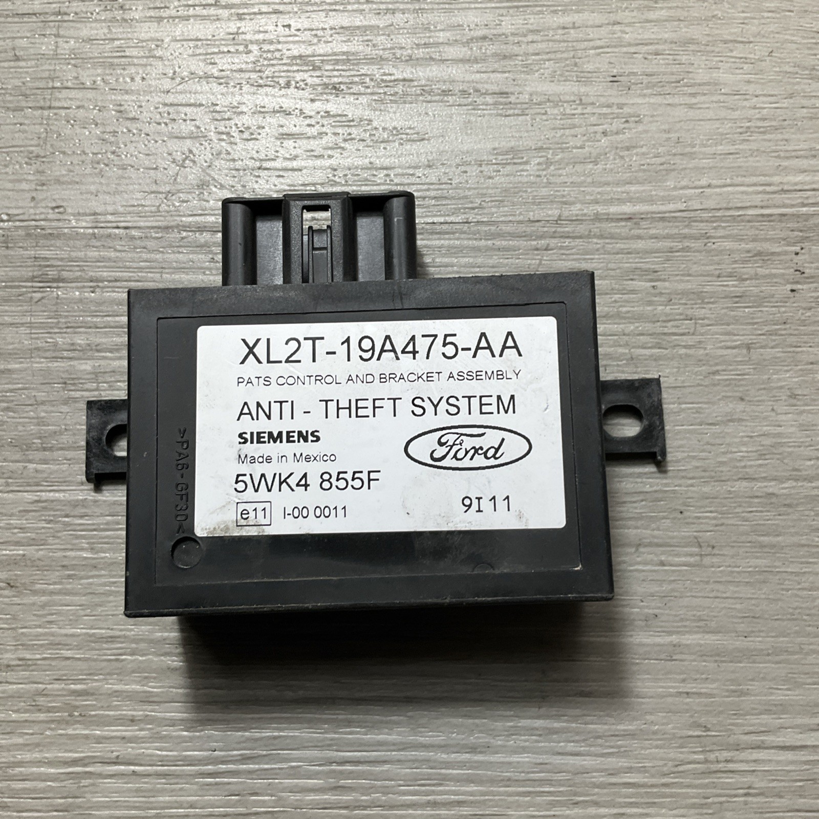 1998 – 2003 Ford Ranger Anti-Theft Keyless Control Module OEM XL2T-19A475-AA