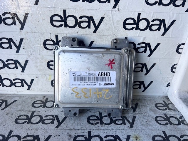 USED OEM 2010 CHEVROLET TRUCK 12633238 ABDH ENGINE COMPUTER