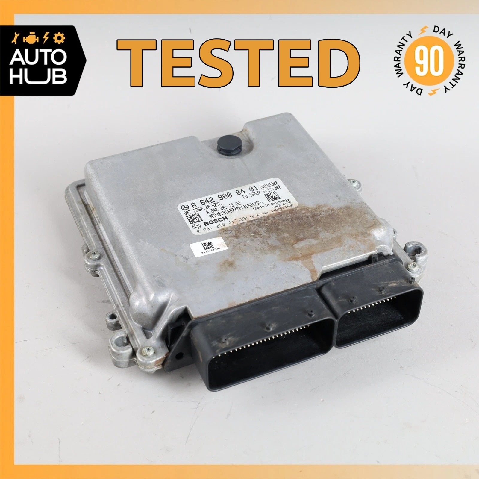14-16 Mercedes X166 GL350 BlueTec Diesel ECU Engine Control Module Unit OEM