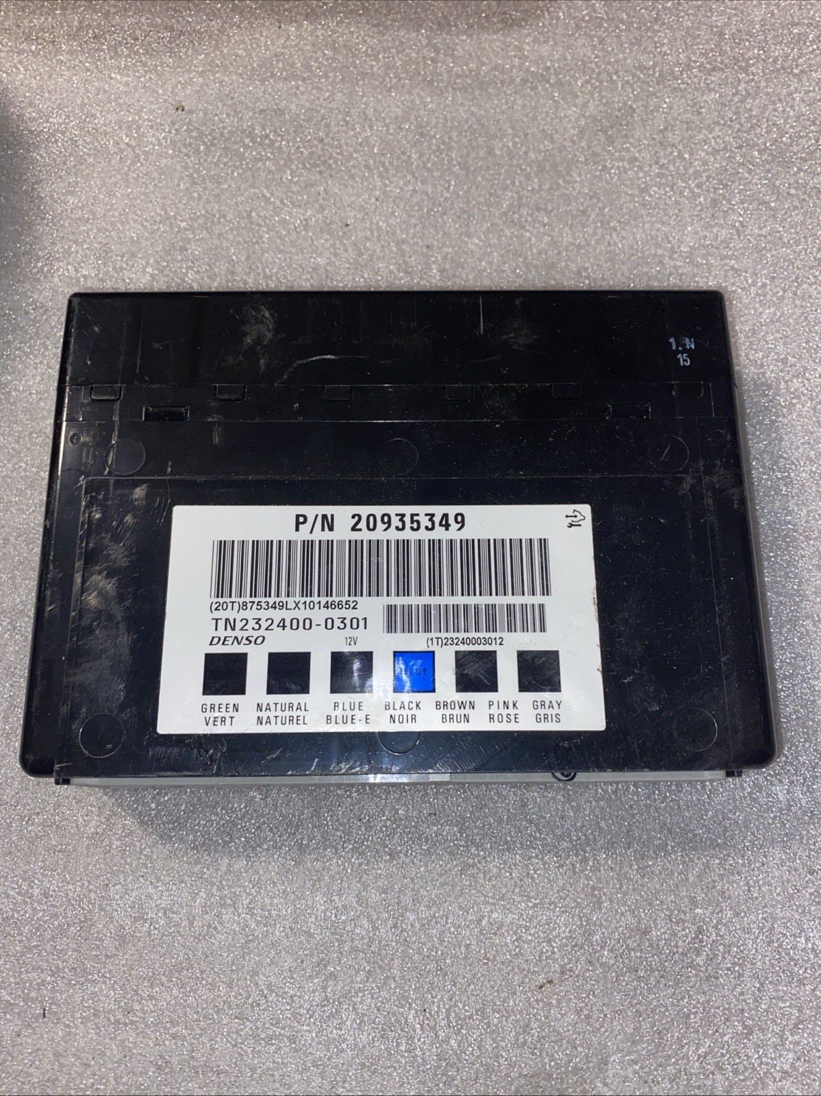 2006 – 2013 Multiple GM Vehicles – BCM / Body Control Module – 20935349