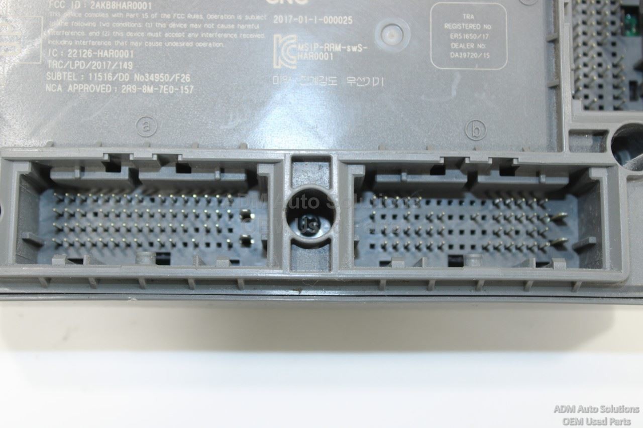 2018-2020 HONDA ACCORD BODY CONTROL MODULE BCM COMPUTER UNIT OEM 38800TXMA012M1