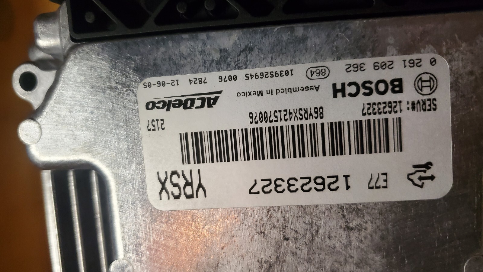 2008 – 2009 Equinox 3.6L Engine Computer 12623327 12614423 ECM ECU PCM NEW OEM