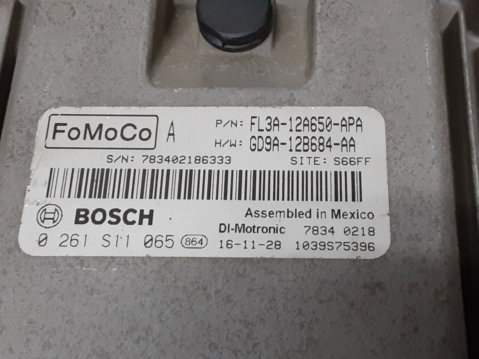 2015-2017 Ford F150 2.7L Turbo Engine Control Module ECM OEM FL3A-12A650-APA *J