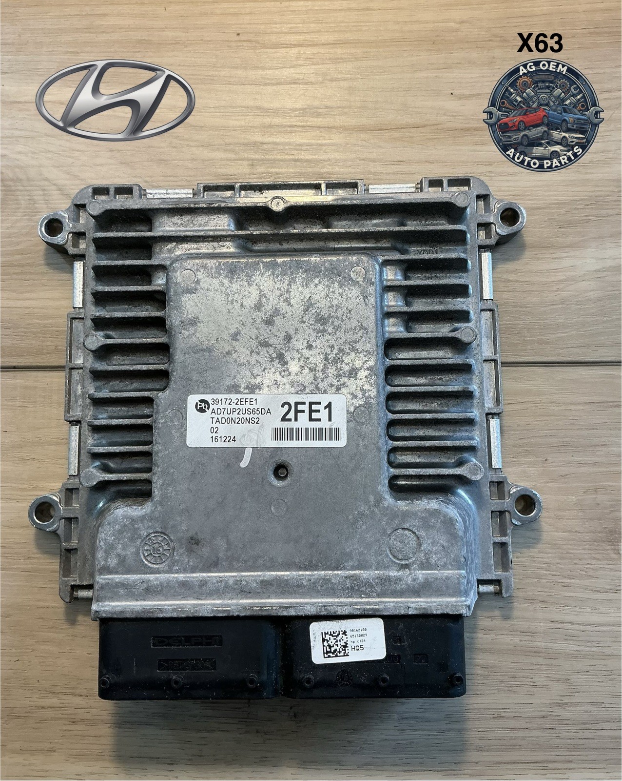 OEM 17-18 Hyundai Elantra 2.0L Engine ECM Electronic Control Module 39172-2EFE1
