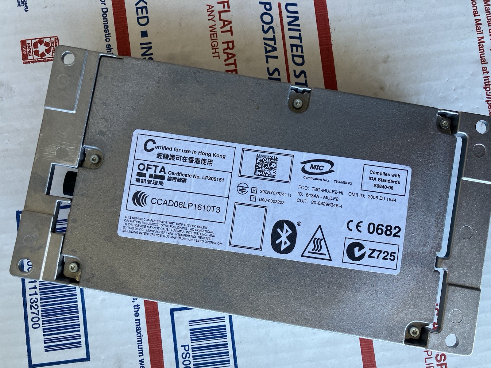 ✅07-11 BMW E90 E91 328i Radio Bluetooth Communication Control Module 9200822 OEM