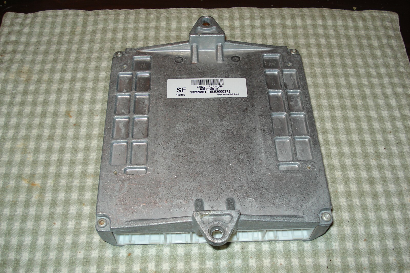 2003 Honda Accord LX V6 2dr Coupe ECM, Engine Control Module 37820-RCA-L56
