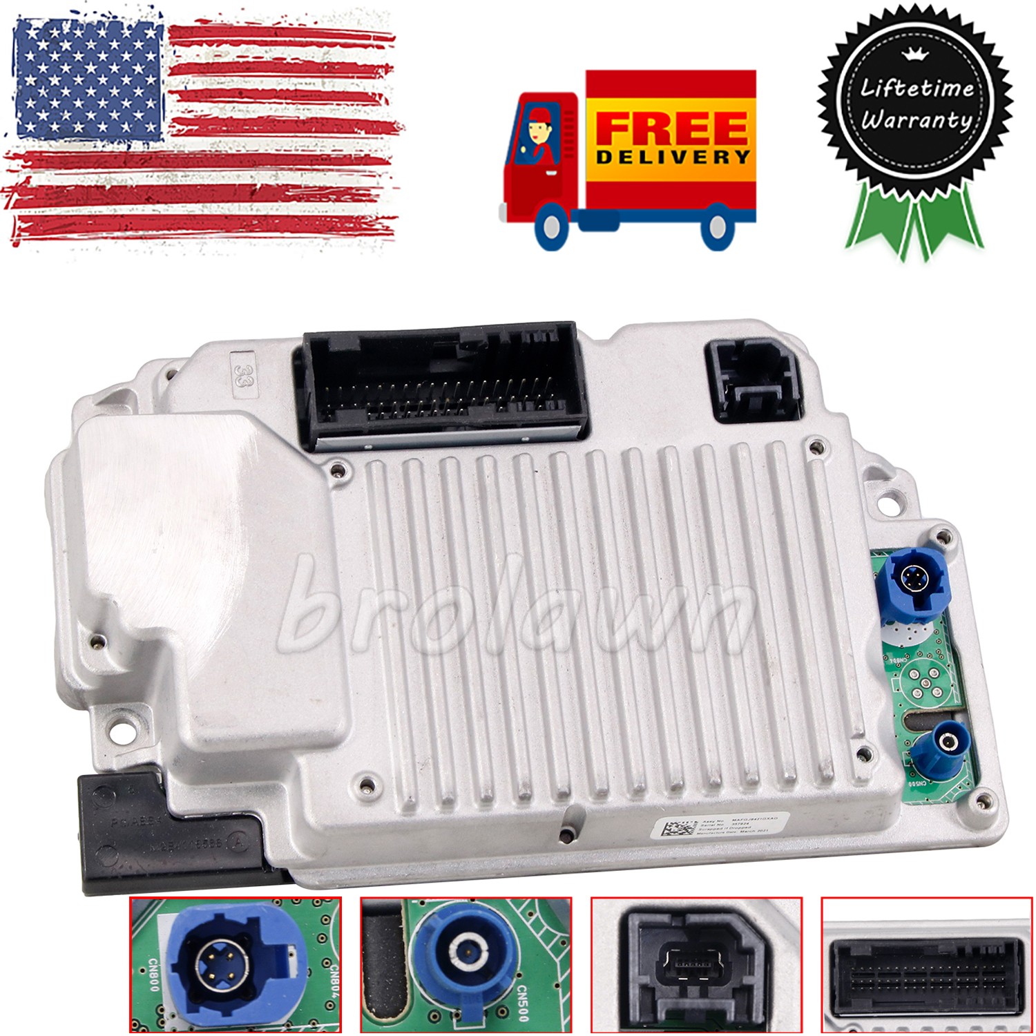 For Ford Lincoln Vin Non-Programmed NAV Sync 3 APIM 3.4 Navigation Module