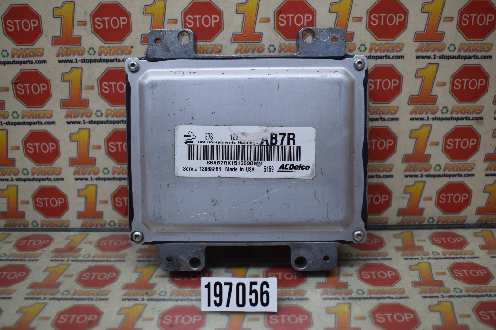 2012-2016 CHEVROLET CRUZE ENGINE COMPUTER MODULE ECU ECM 12668866 AB7R OEM
