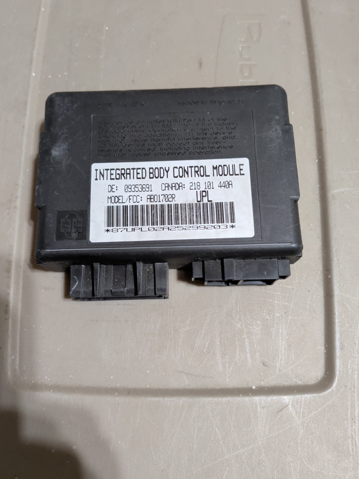 1998-2002 Camaro Firebird Body Control Module GM Factory OEM