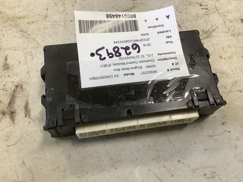 Engine ECM Electronic Control Module Pzev Emissions Fits 16 XV CROSSTREK 308988
