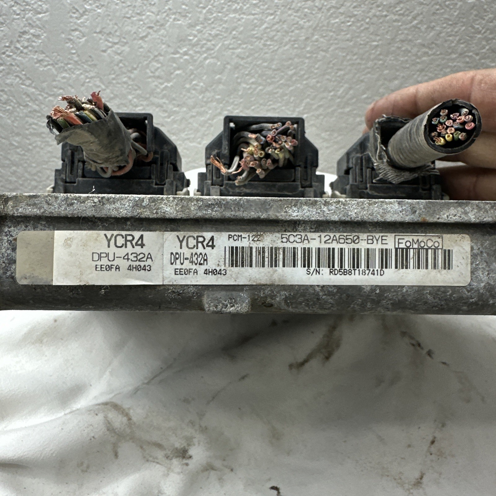2005-2006 Ford F250 F350 F450 F550 6.0L Diesel PCM ECM ECU 5C3A-12A650-CAE APM4