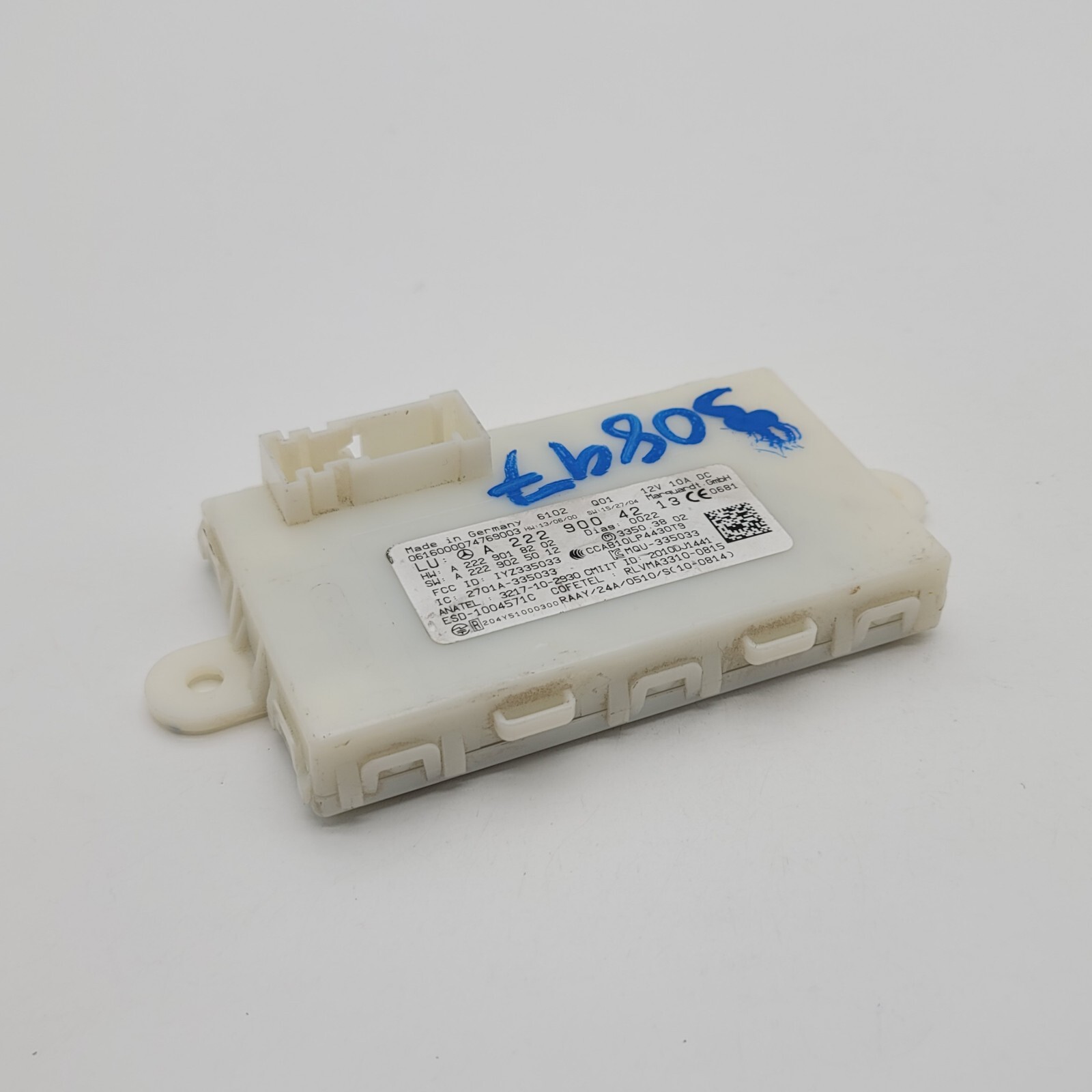 2015 – 2018 MERCEDES C300 MULTIFUNCTION KEYLESS ENTRY MODULE UNIT A2229005412