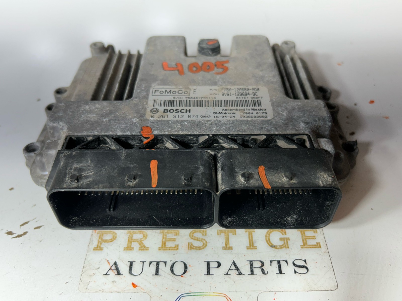 2013-2018 Ford Focus 2.0L Engine Control Module/Computer FM5A12A650ADB Used OEM