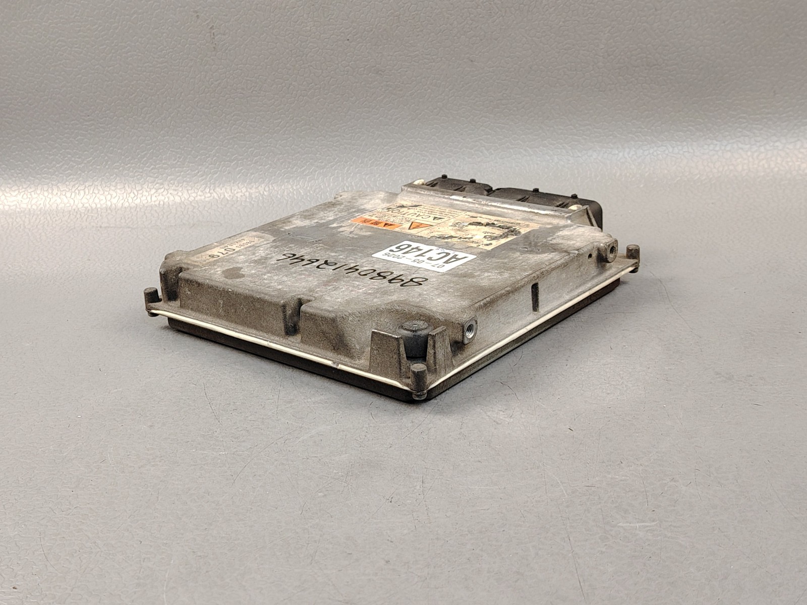 ISUZU ENGINE COMPUTER ECU ECM ECD 8980412646 4HK1E4N TRANSTRON NPR 5.2 TRUCK OEM