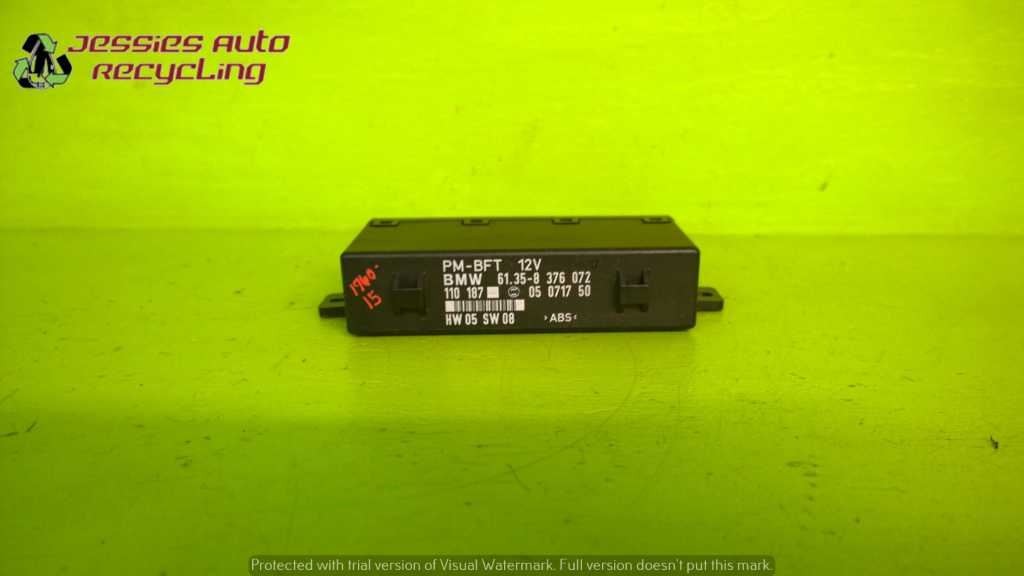 97-03 BMW 540i 4.4L RIGHT FRONT POWER DOOR MIRROR CONTROL MODULE OEM 1960-15