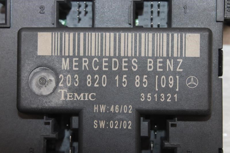 Driver Chassis ECM 203 Type Door Sedan C240 Fits 02-07 MERCEDES C-CLASS 12912