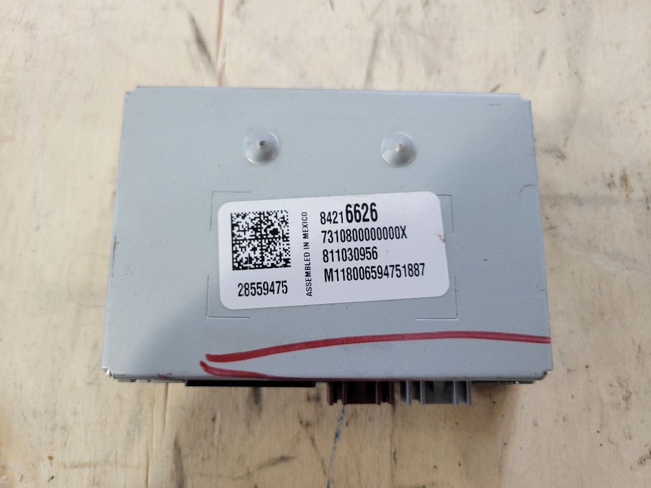 2018 CAMARO SS HMI BYPASS MODULE 84216626 18-21