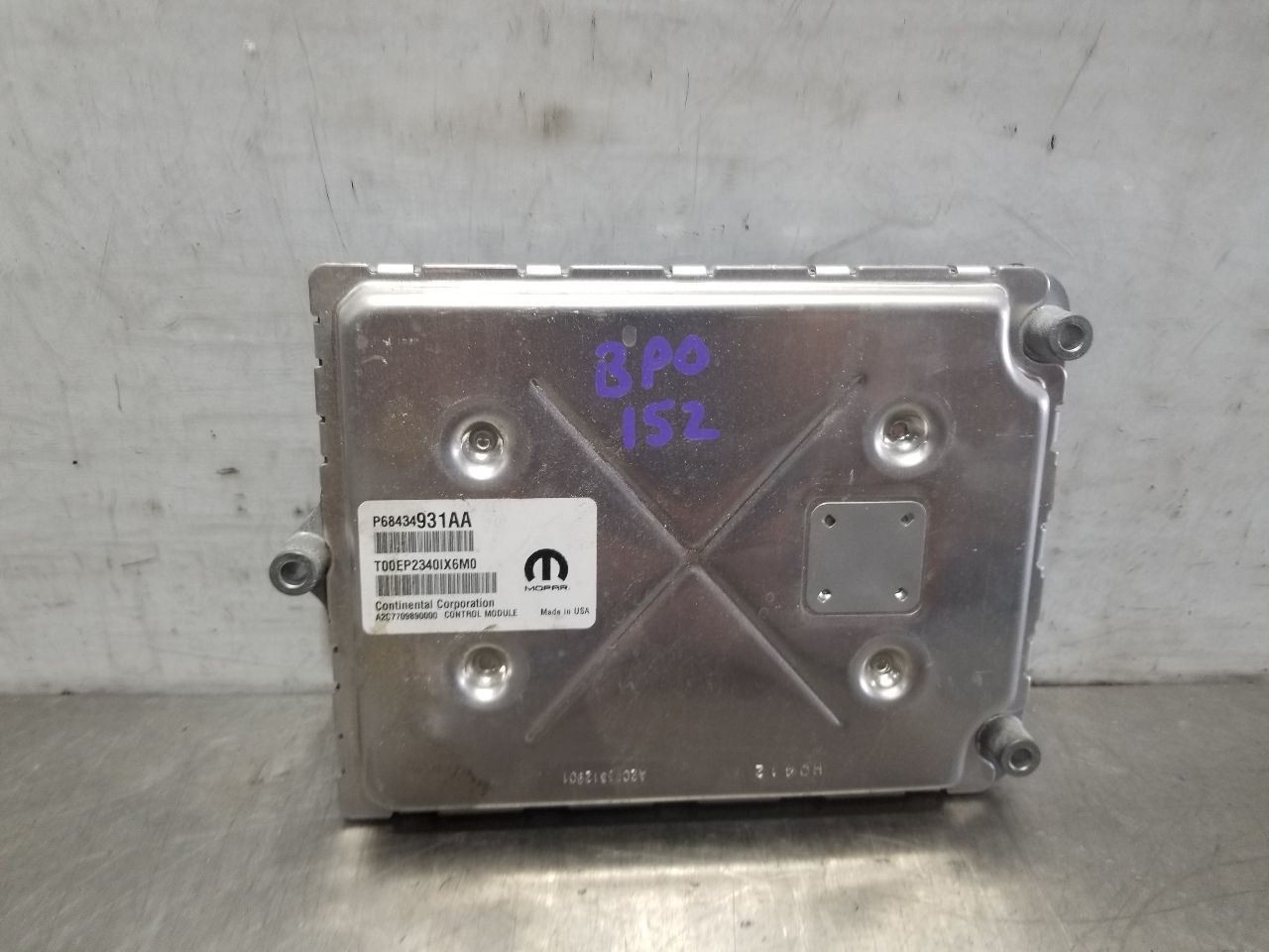 20 2020 JEEP GRAND CHEROKEE LIMITED 3.6L ECM ENGINE CONTROL MODULE 68434931AA