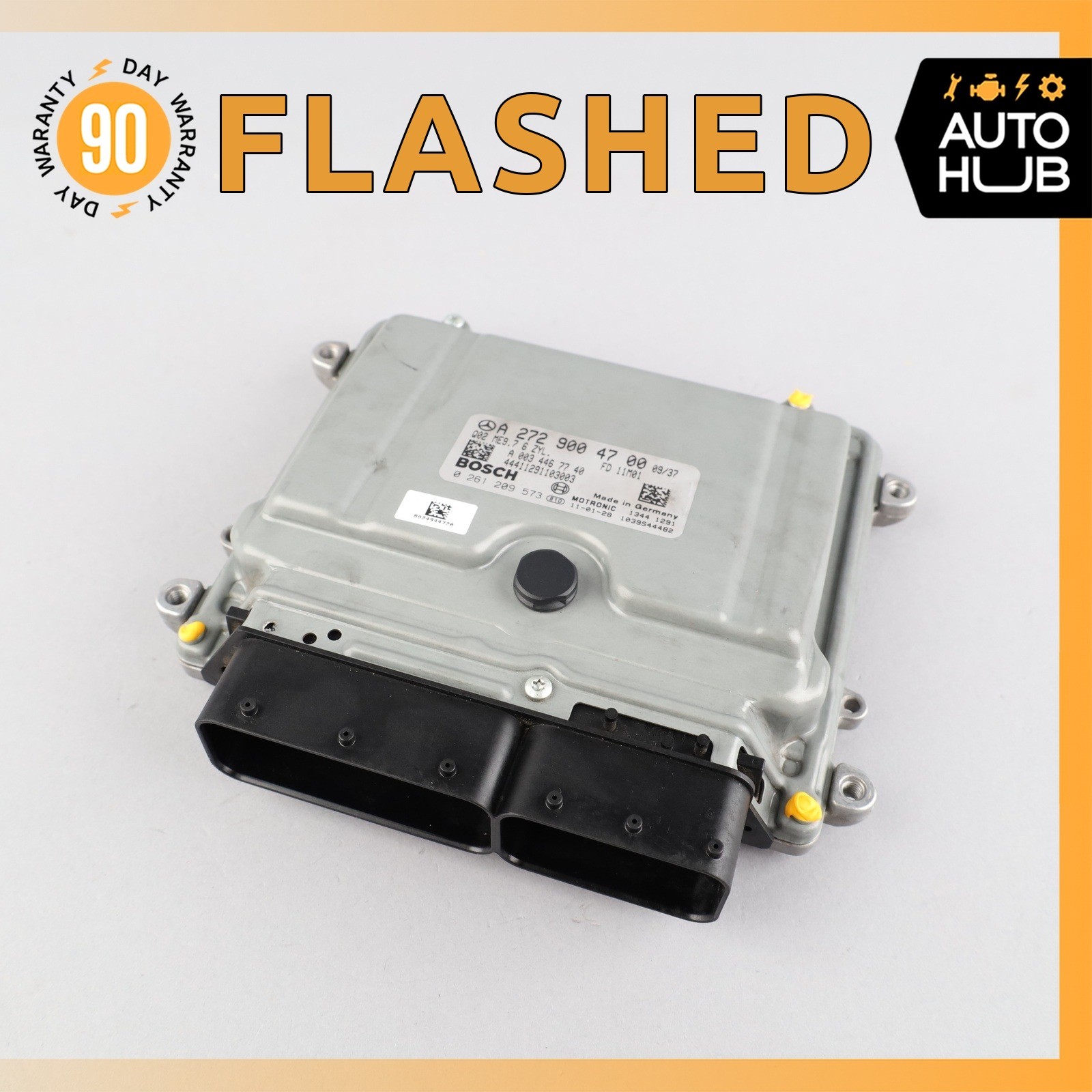 Mercedes W207 E350 C350 C300 M272 ECU Engine Control Module Unit FLASHED OEM 70k
