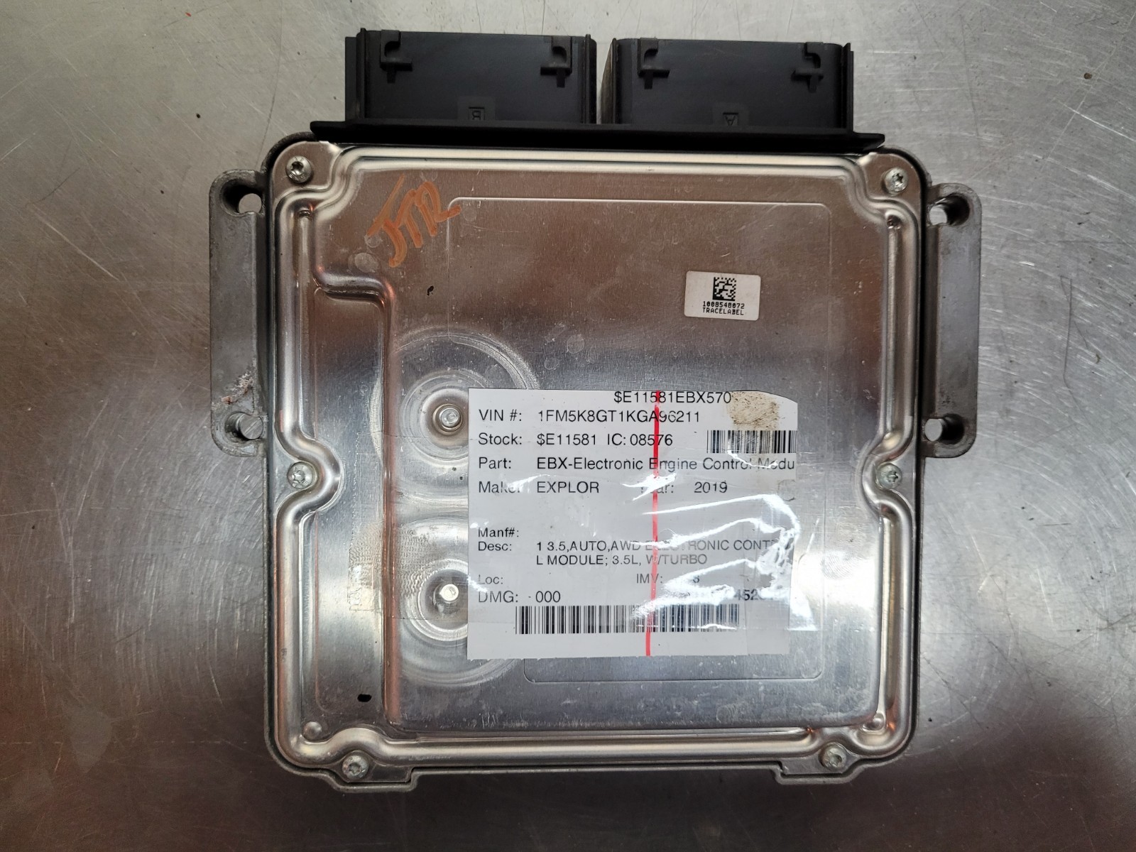 2016-2019 Ford Explorer 3.5L Turbo Engine Control Module ECM GB5A-12A650-JA *J