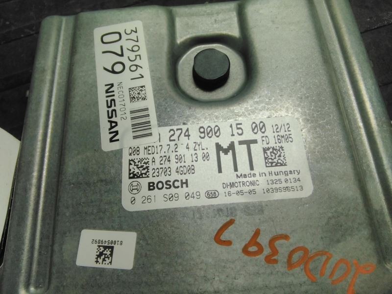 Engine ECM Electronic Control Module 2.0L Fits 16-19 INFINITI Q50 1204598