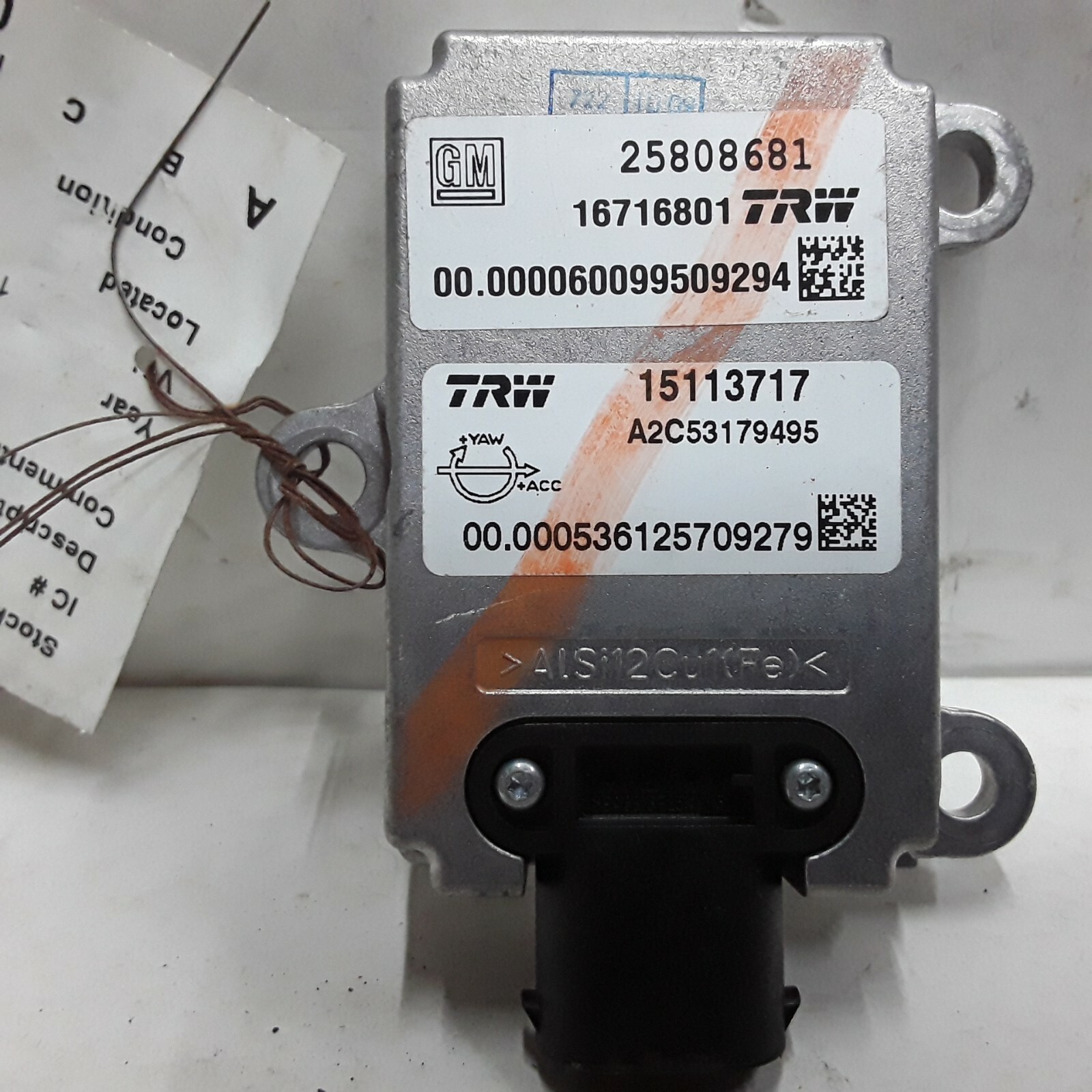 06 07 08 09 10 11 Lucerne Malibu G6 Aura DTS stability control module 25808681