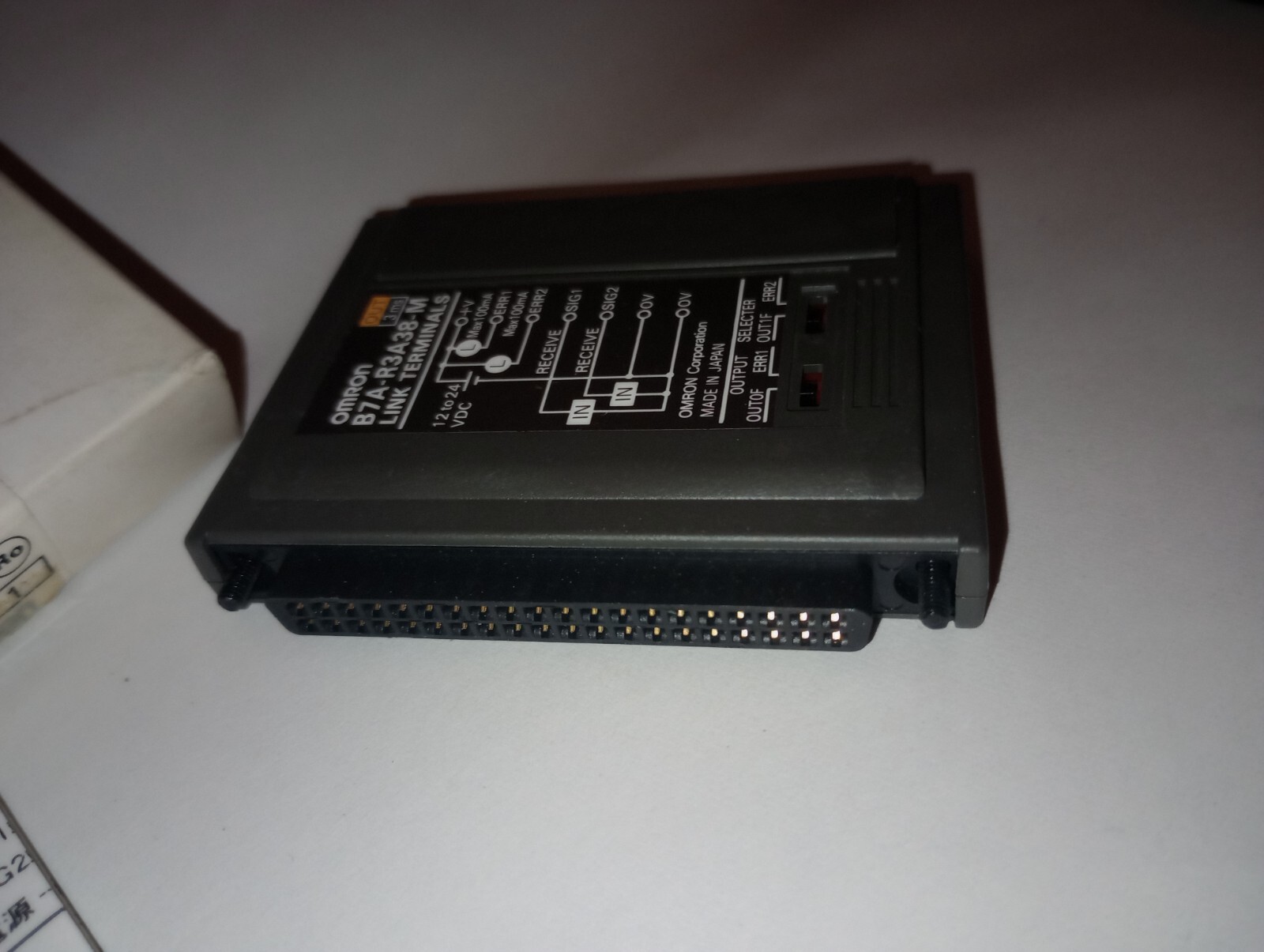 NEW GENUINE OMRON TYPE B7A-R3A38-M LINK TERMINALS MADE IN JAPAN USA STOCK