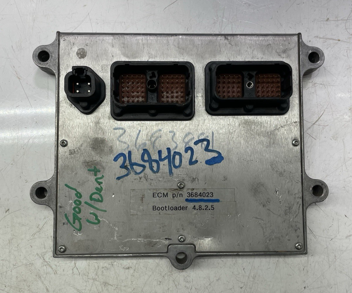USED TESTED Cummins Engine Control Module ECM ECU 3684023 w/ Dent No Core Charge
