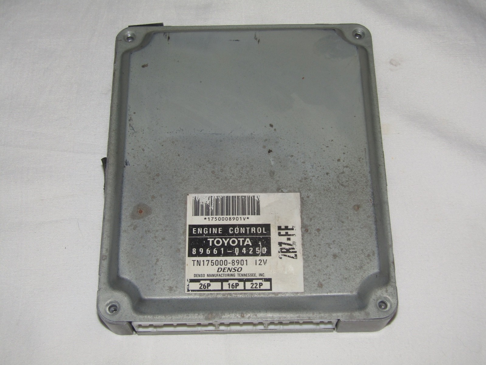 1997 TOYOTA TACOMA 2.4L A/T ENGINE CONTROL MODULE UNIT ECM ECU PCM 89661-04250