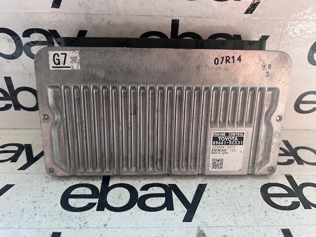 USED OEM TOYOTA PRIUS 89661-5C331 ENGINE COMPUTER