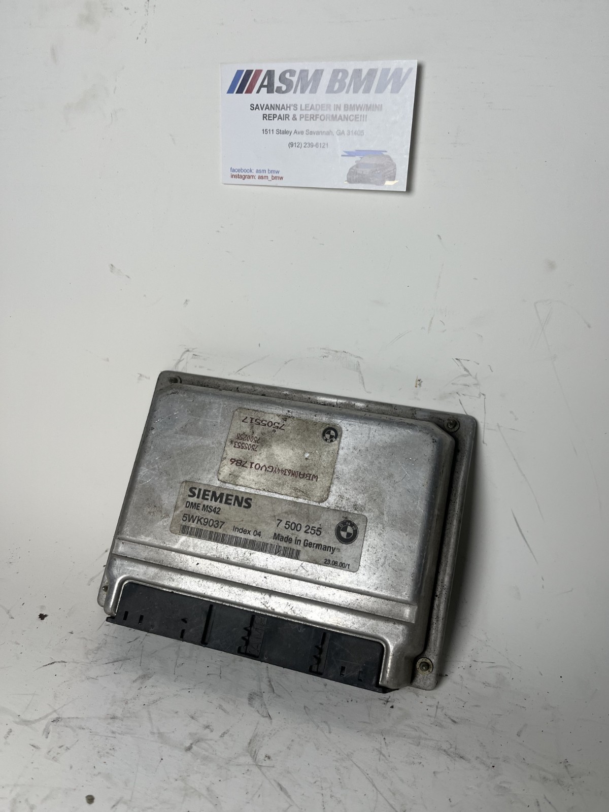 BMW 3 5 7 Z3 series E39 E46 E38 2.0i 2.3i 2.8i M52 ENGINE ECU DME MS42 /PN90