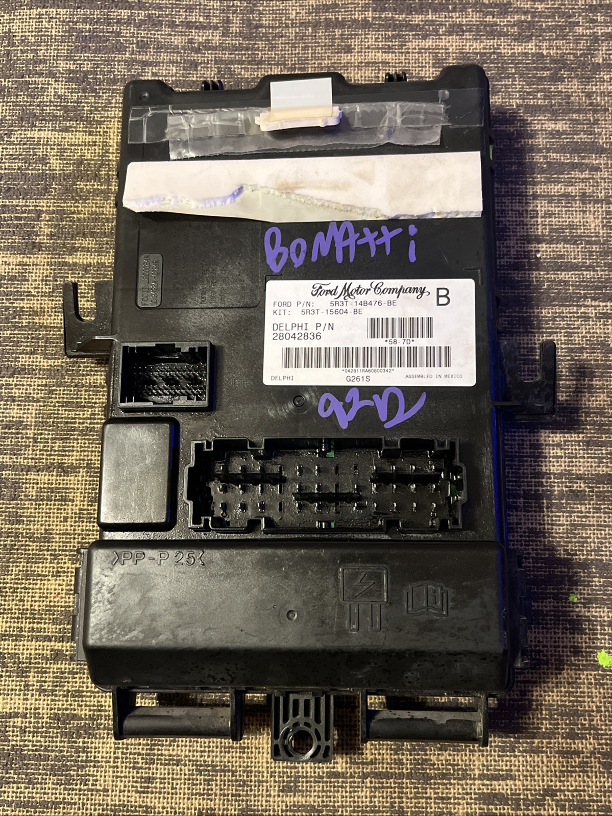 05-06 Ford Mustang BCM Body Control Module Computer Unit 5R3T-14B476-BE OEM