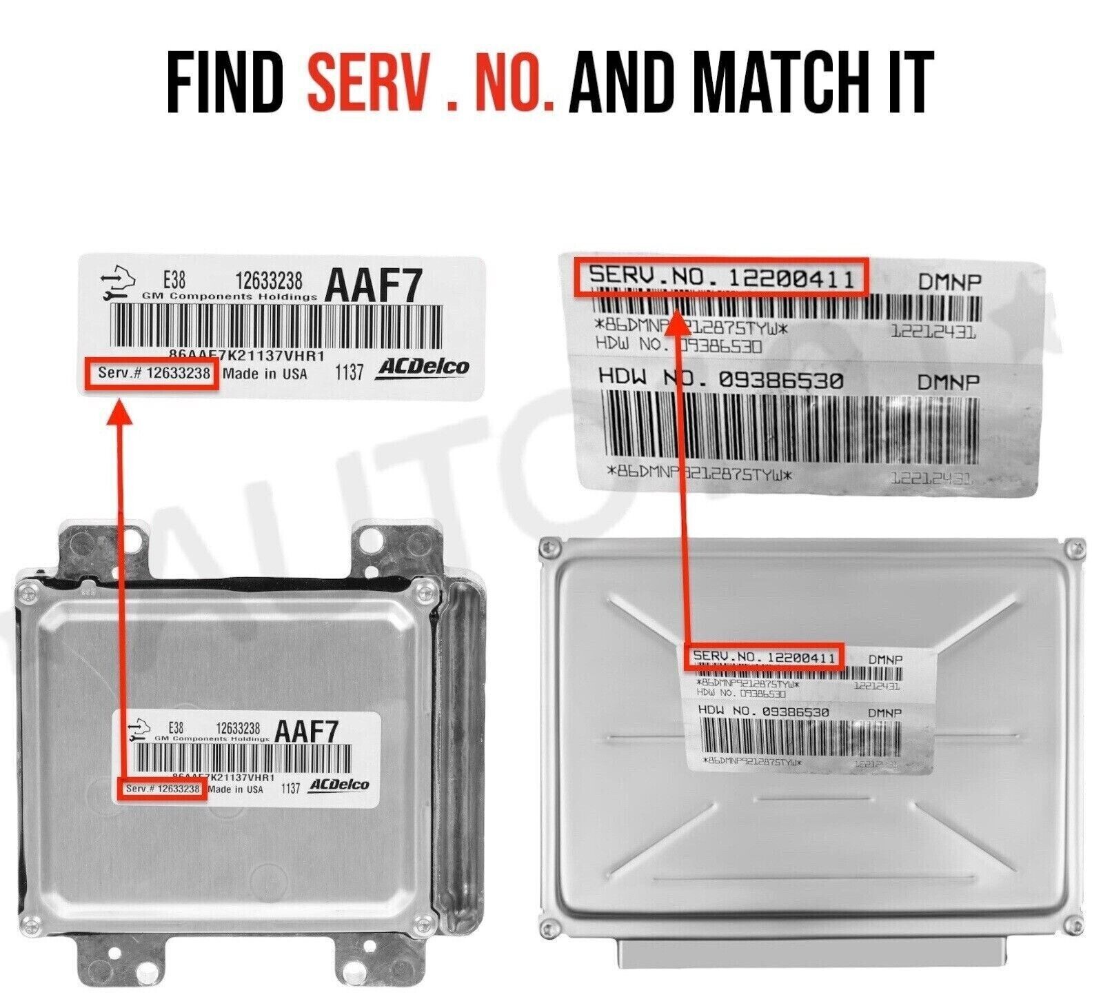 ✅ VIN Programmed 2010-14 Express E38 ECM Engine Computer 12633238 GM