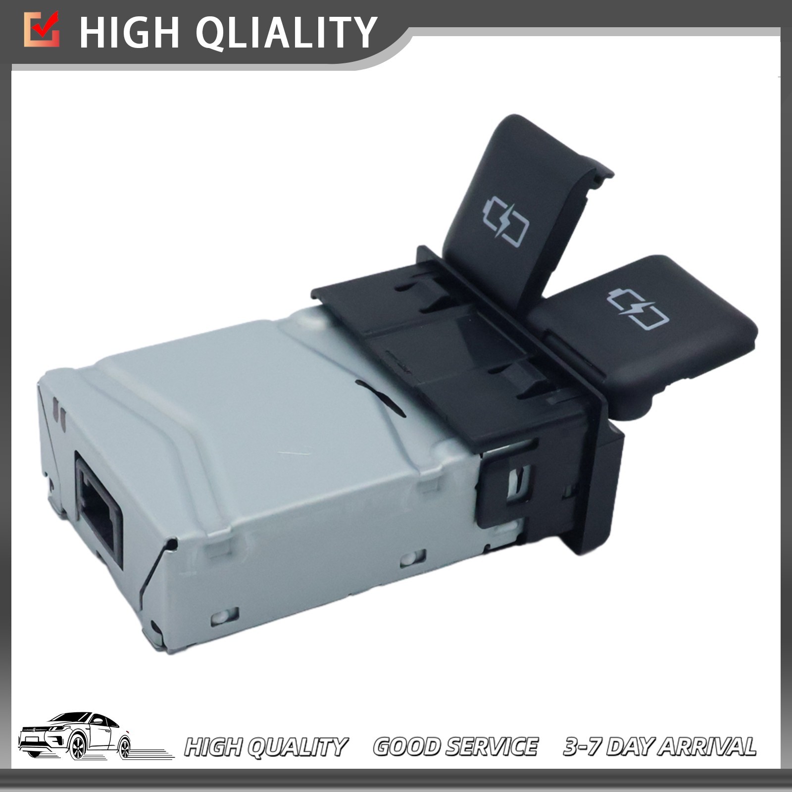 85532-0E100 Set of 1 NEW USB Charger Port With Cover For Toyota Highlander