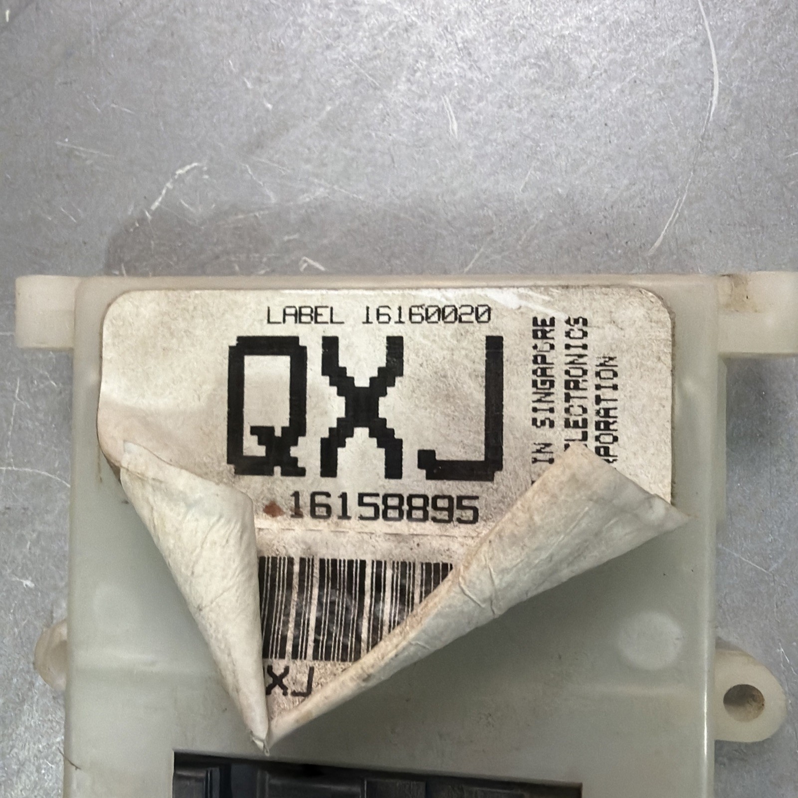 chevrolet cheyenne drac qxj module 1992