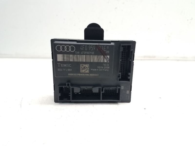 2008 Audi A6 (3.2L / AT) Drivers Left Front Door Module 4F0910793E