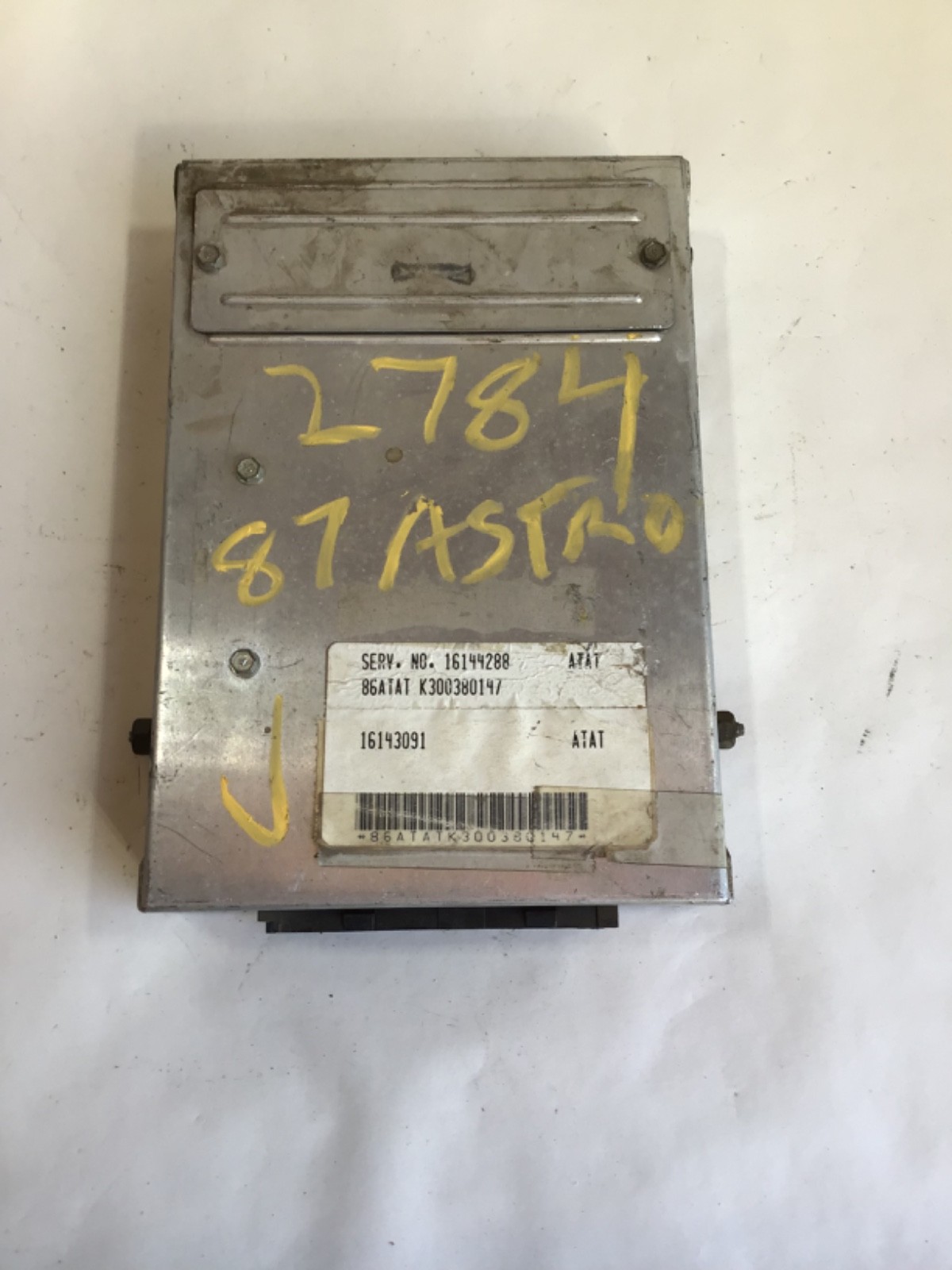 1987-1992 Chevy Astro GMC Safari ECM ECU 16144288 AUMH 4.3L TBI Engine Computer