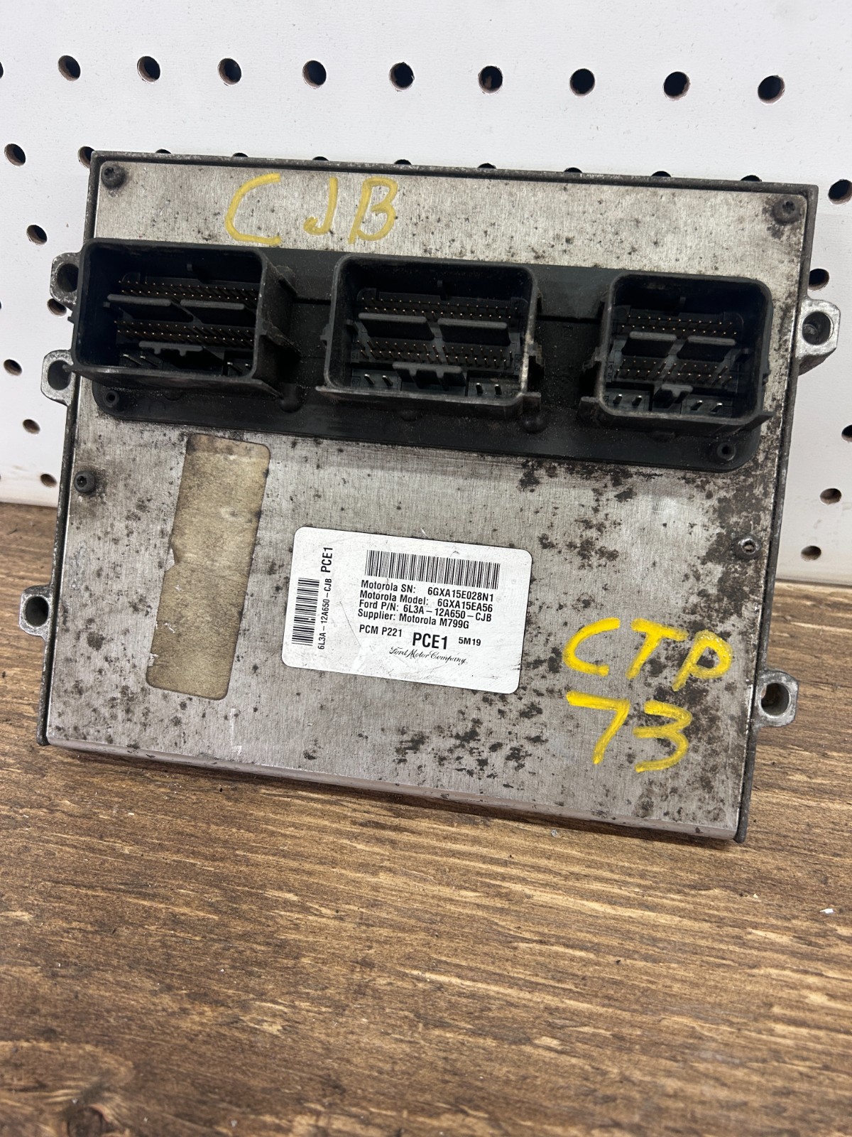 2006 FORD F150 5.4L ECU ECM ENGINE CONTROL MODULE COMPUTER 6L3A-12A650-CJB