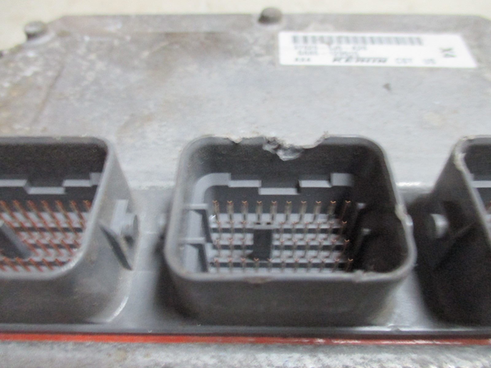 2016 ACURA MDX ECM ENGINE COMPUTER 37820-5j6-a26 Small Chip in Plug