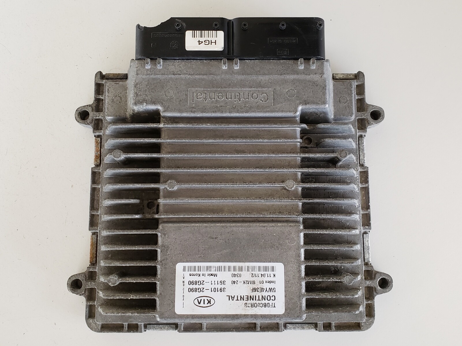 2011-2013 Optima 39111-2G890 Computer Brain Engine Control ECU ECM EBX Module