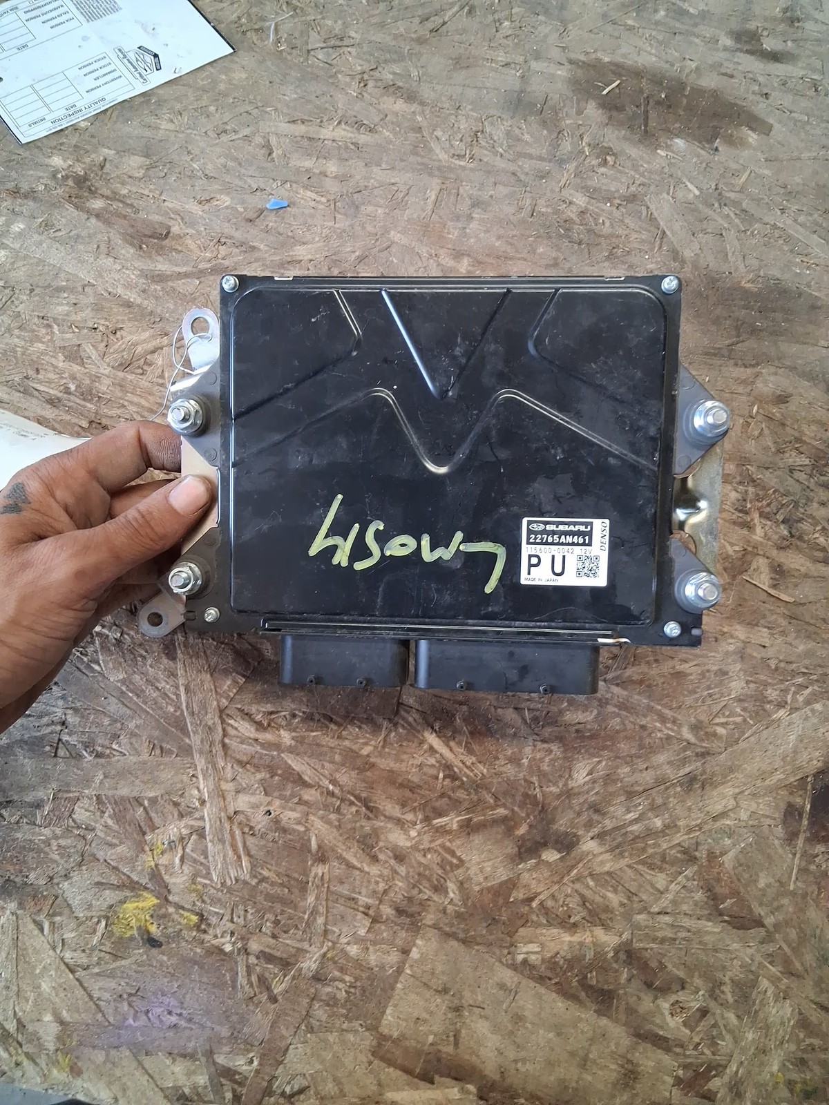 Engine ECM Electronic Control Module ID 22765AN461 Fits 19-20 FORESTER 2252247