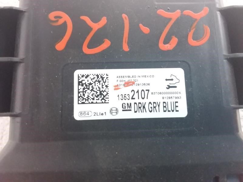 SIERRA150 2019 Chassis ECM 923705 ID # 13532107
