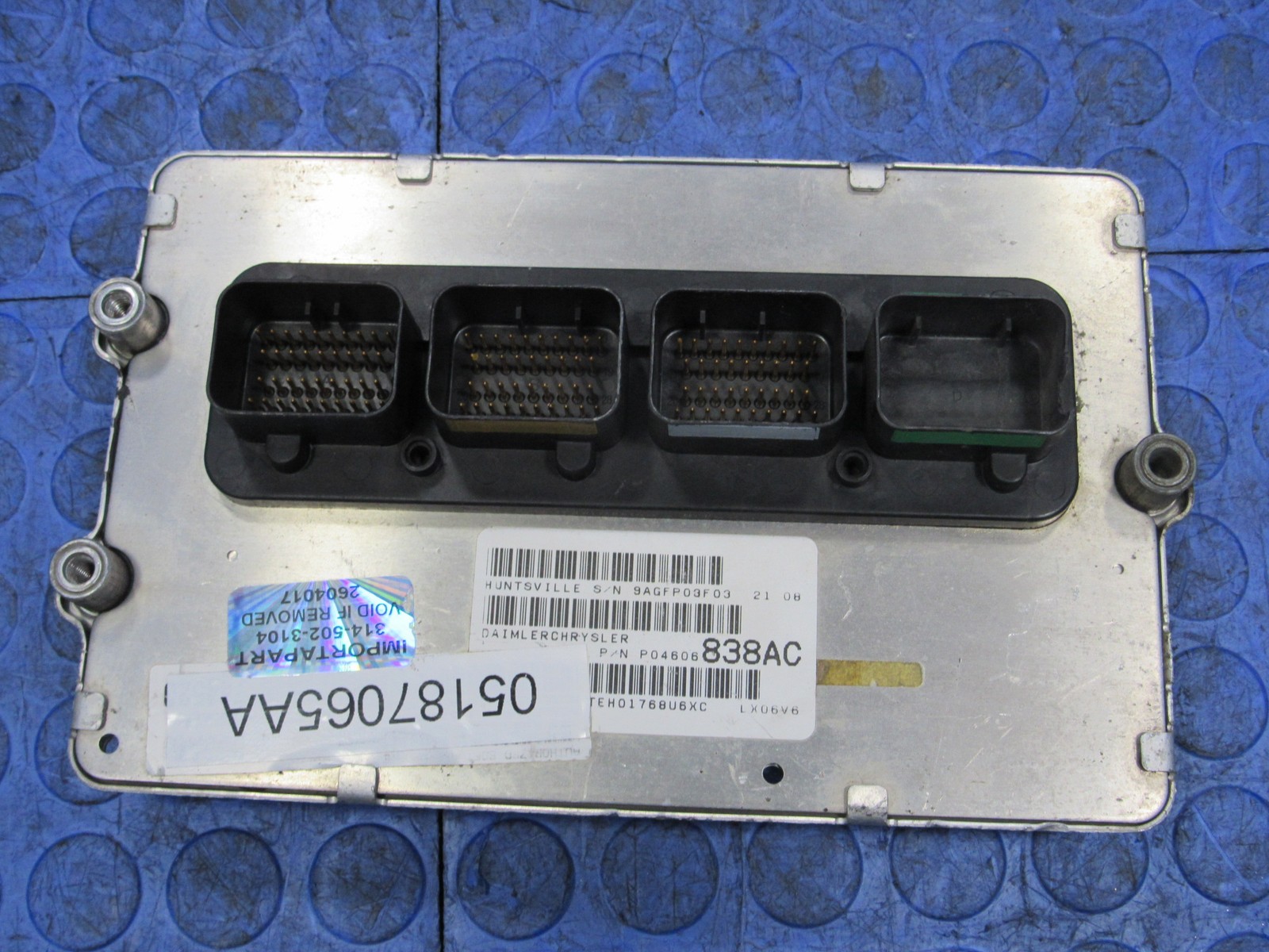 PROGRAMMED PLUG & PLAY 06 Charger Magnum 300 3.5L ECM 05187065AA 065 PROG 4017