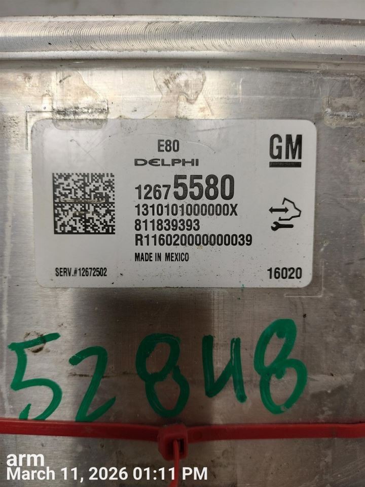 ELECTRONIC CONTROL MODULE OEM 2016 CHEVROLET MALIBUNEW 1YR WRNTY 12672502