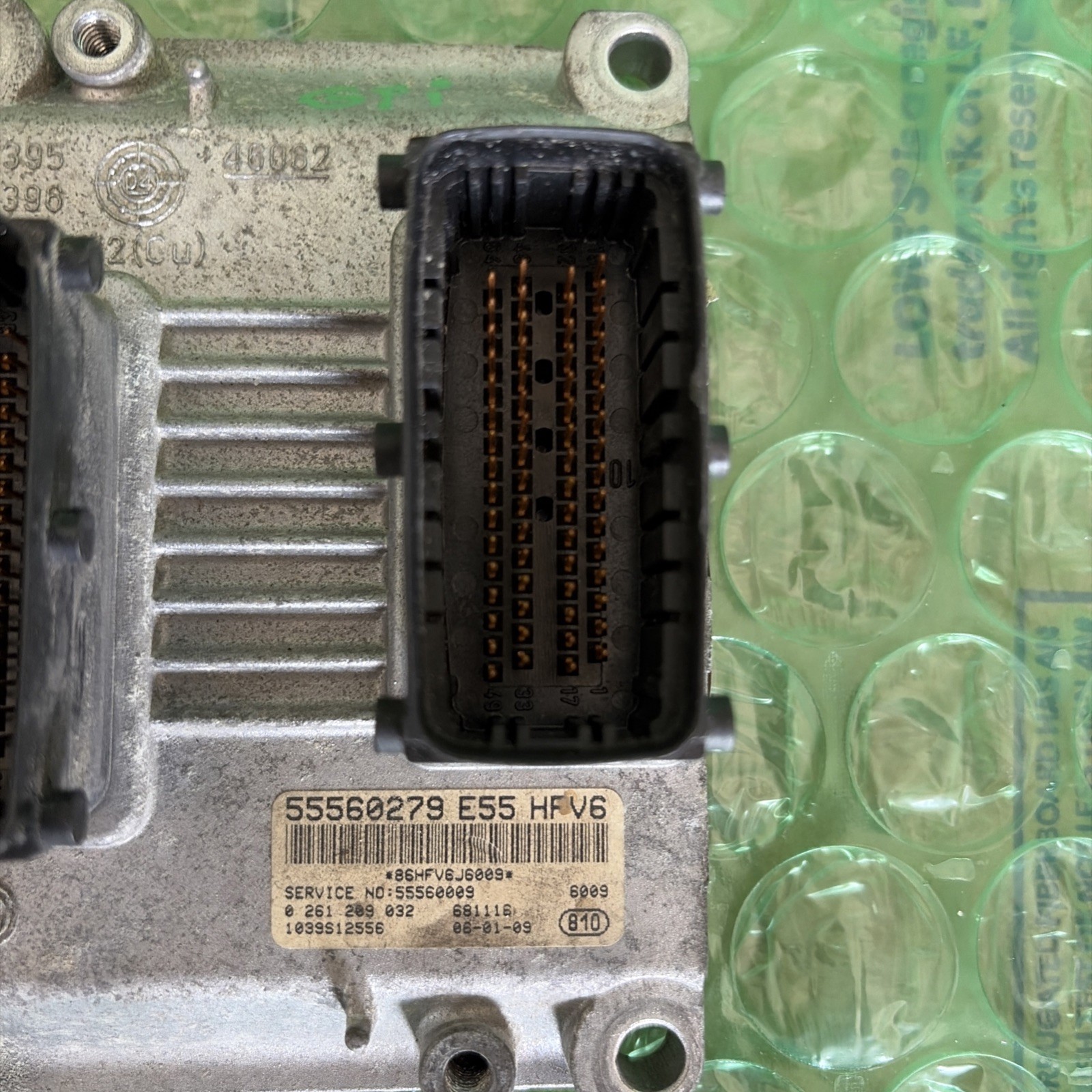 OEM SAAB 9-3 2006-2009 ECU ECM PCM 2.8L V6 ENGINE MOTOR CONTROL MODULE 55560279