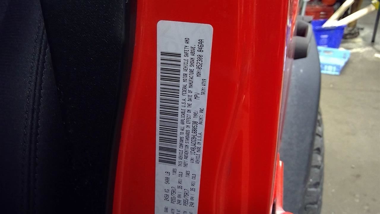 Engine ECM Electronic Control Module LHD VIN W 3.6L Fits 16-18 WRANGLER 1840706