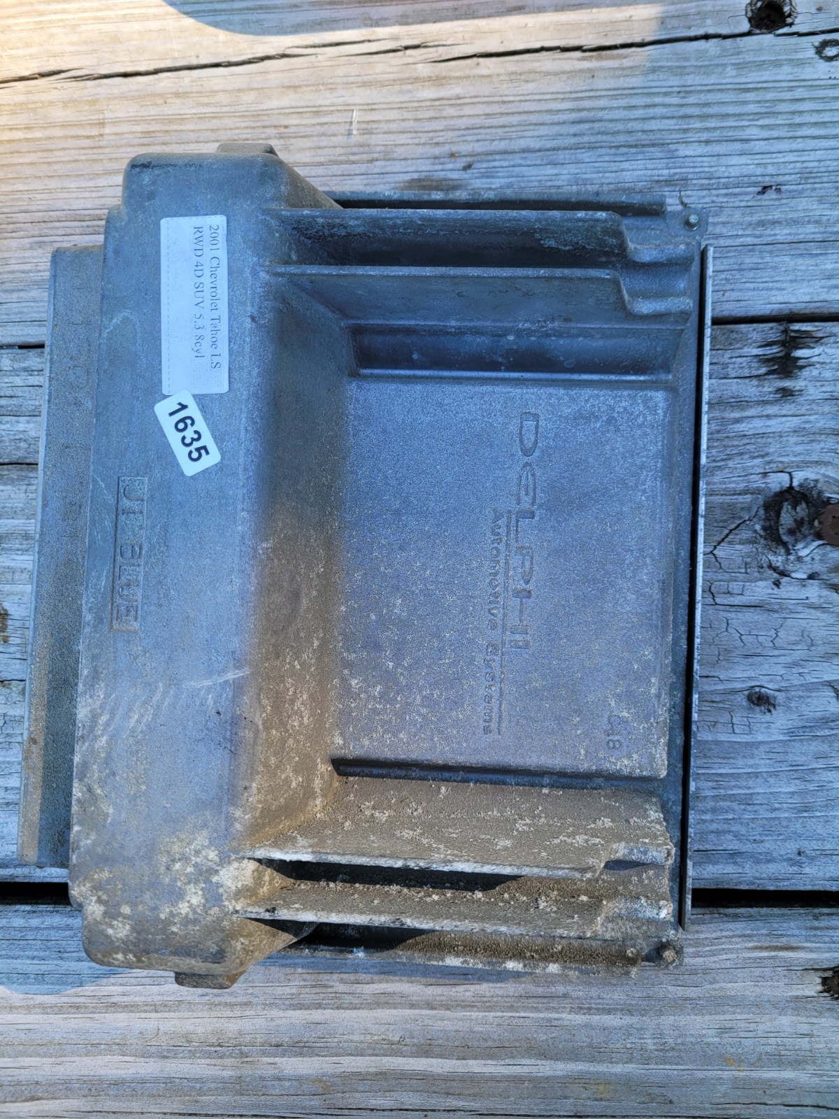 2001-2002 Silverado Tahoe Engine Computer Module 12200411 ECM ECU ad9443 DG