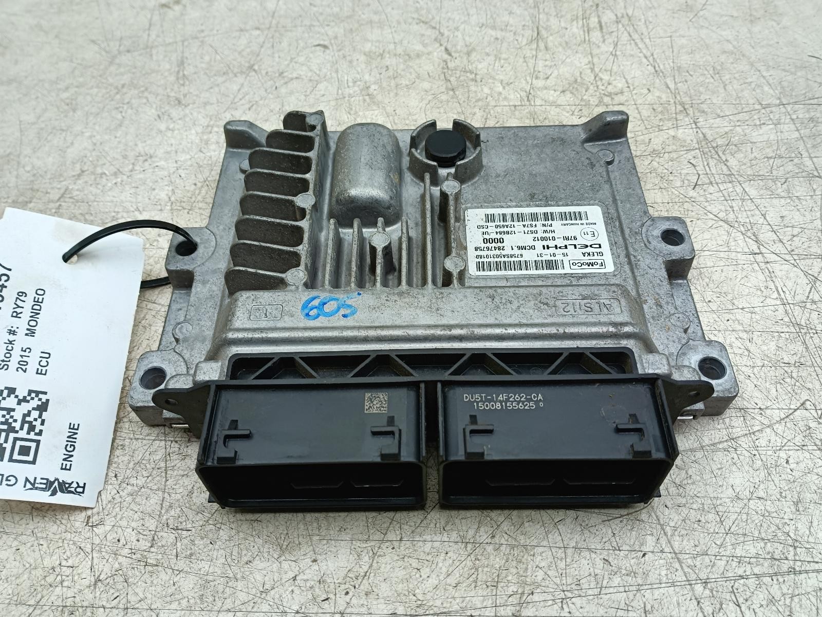 FORD MONDEO ENGINE CONTROL MODULE ECU 2.0 TDCI DS71-12B684-UE MK5 2014 – 2018