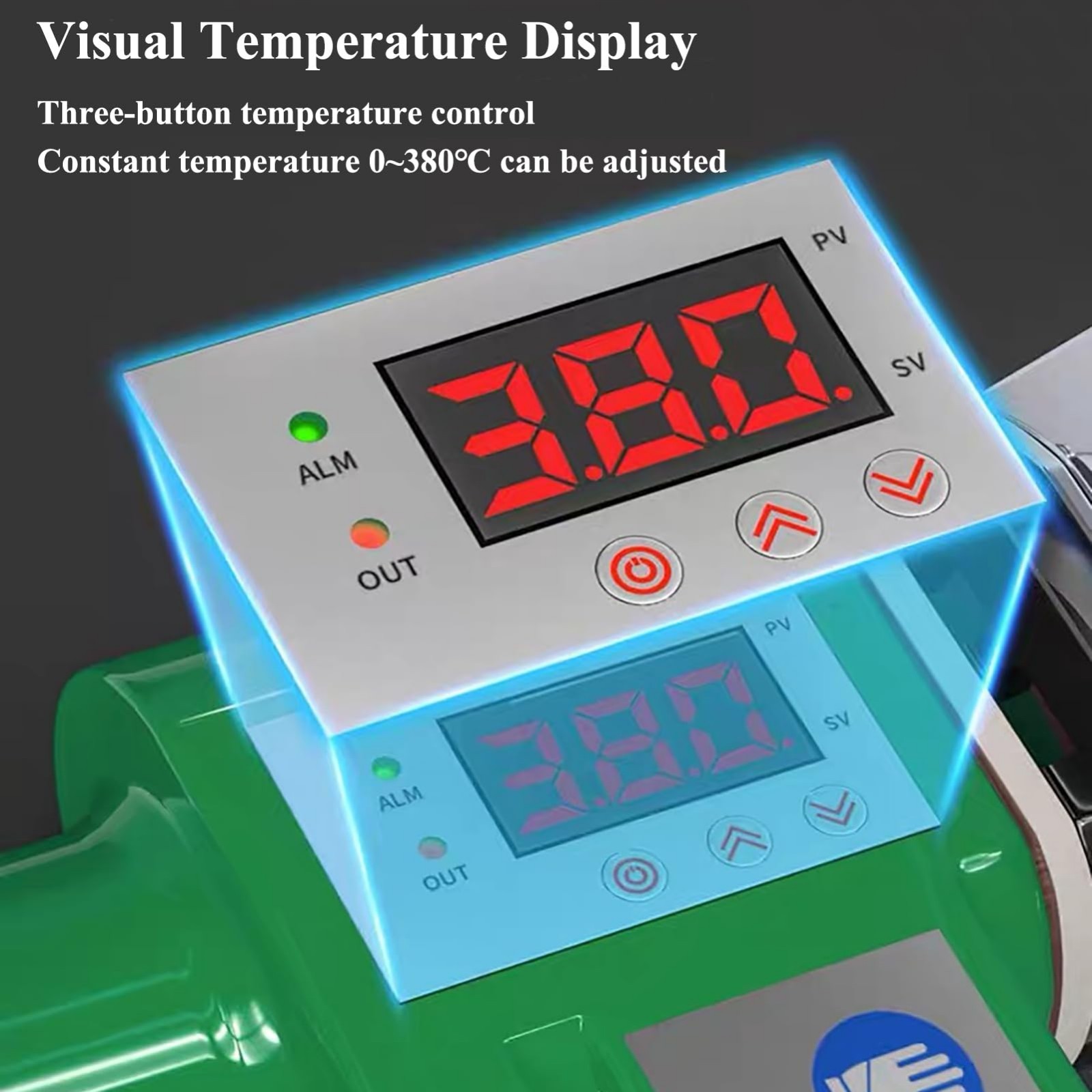 Plastic Pipe Welder 110-220V Welding Tool for PP, PE, PP-R, PVC – Die Head Inclu