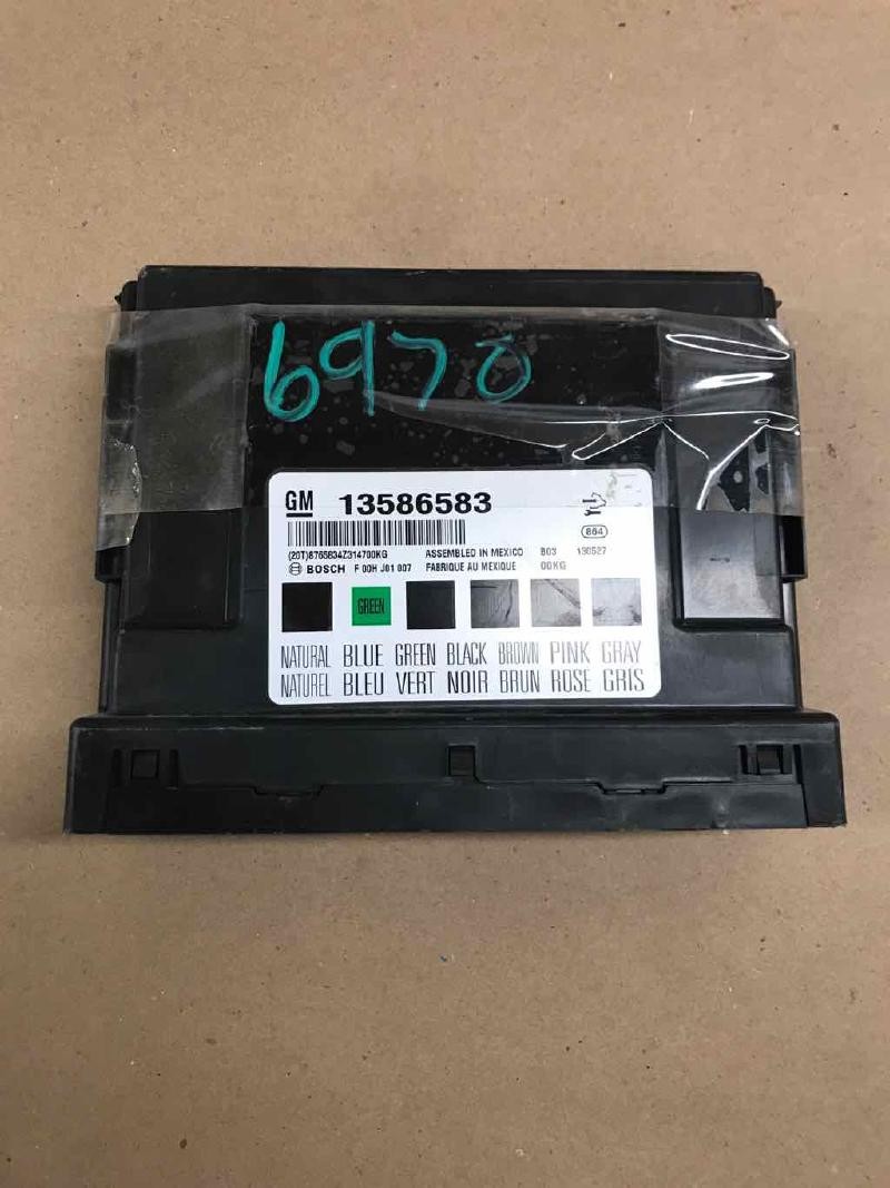 Chassis Brain Box CHEVY CAMARO 12 13 14 ID 13586583 CONFIRMED
